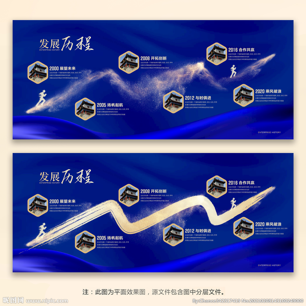 广告设计的发展历程与CIS设计在设计图库中的演变